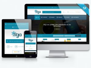criação sites e desenvolvimento sites - Lojas Virtuais (E-commerce) - SGA Refrigeração