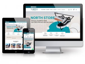 criação sites e desenvolvimento sites - Lojas (Personalizadas) - North Store