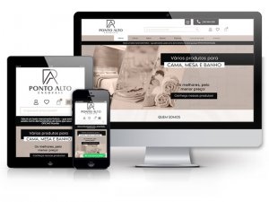 criação sites e desenvolvimento sites - Lojas (Personalizadas) - Ponto Alto Enxovais
