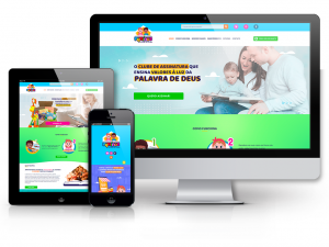 criação sites e desenvolvimento sites - Lojas (Personalizadas) - Pqninos Clube Do Livro